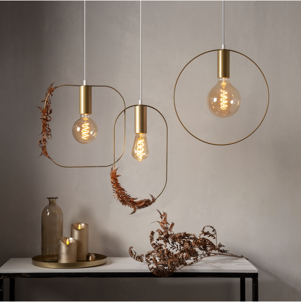 Inomhusdekoration Shape Hängande | 20x38cm | guld [Star Trading] 707-40 501724 - 2