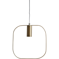 Inomhusdekoration Shape Hängande | 30x30cm | guld [Star Trading] 707-60 501725