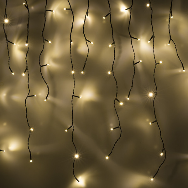 Istappsslinga | extra varmvit & varmvit | 9,7m | 240 LED [123ink] LDR07009 - 3