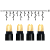 Istappsslinga System LED | varmvit | 3m | 50 lampor | extra slinga [Star Trading] 465-46-1 500700 - 1