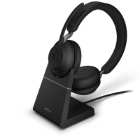Jabra Evolve2 65 MS Trådlöst Mono Headset med Laddstation, svart 26599-899-989 361340