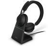 Jabra Evolve2 65 MS Trådlöst Mono Headset med Laddstation, svart 26599-899-989 361340 - 1