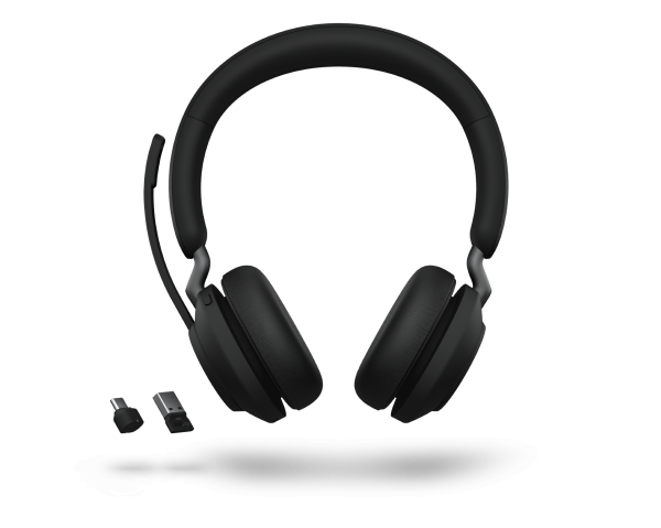 Jabra Evolve2 65 MS Trådlöst Mono Headset med Laddstation, svart 26599-899-989 361340 - 2