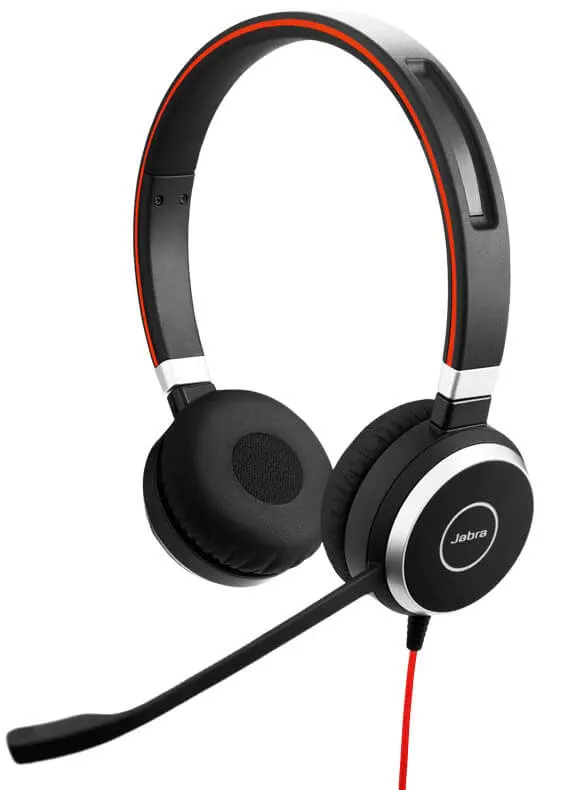 Jabra Evolve 40 MS USB-ansluten Stereo Headset, svart 6399-823-109 361327 - 2