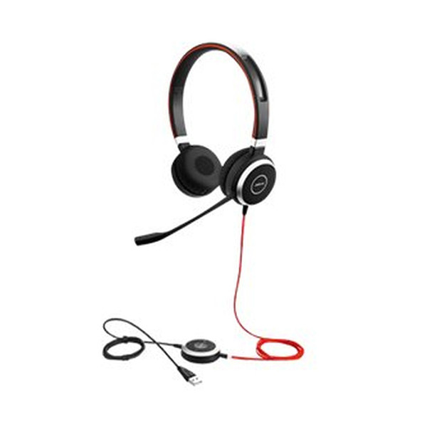 Jabra Evolve 40 UC USB-ansluten Stereo Headset, svart 6399-829-209 361328 - 1