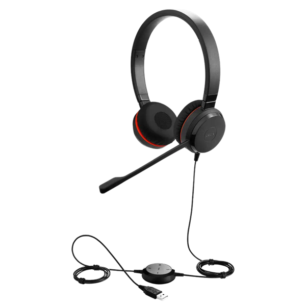Jabra Headset Stereo | Jabra Evolve 30 MS USB-ansluten | svart 5399-823-309 361323 - 3