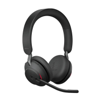Jabra Headset trådlöst | Jabra Evolve2 65 MS Stereo (link 380a) | svart 26599-999-999 361343
