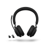 Jabra Headset trådlöst | Jabra Evolve2 65 UC Stereo (link 380a) | svart 26599-989-999 361342 - 2