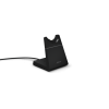 Jabra Headset trådlöst med Laddstation | Jabra Evolve2 65 MS Mono | svart 26599-899-989 361340 - 4
