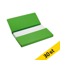 Arkivmapp A4 kartong | Jalema Secolor Pocket File | grön | 30st 234800