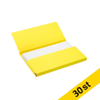 Arkivmapp A4 kartong | Jalema Secolor Pocket File | gul | 30st 234798