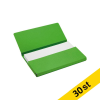 Arkivmapp Folio kartong | Jalema Secolor Pocket File | grön | 30st 234808