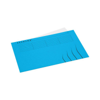 Jalema Insättningsmapp med tryckta linjer | Jalema Secolor folio landscape | blå | 25st 3163502 234729