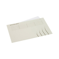 Jalema Insättningsmapp med tryckta linjer | Jalema Secolor folio landscape | grå | 25st 3163507 234675
