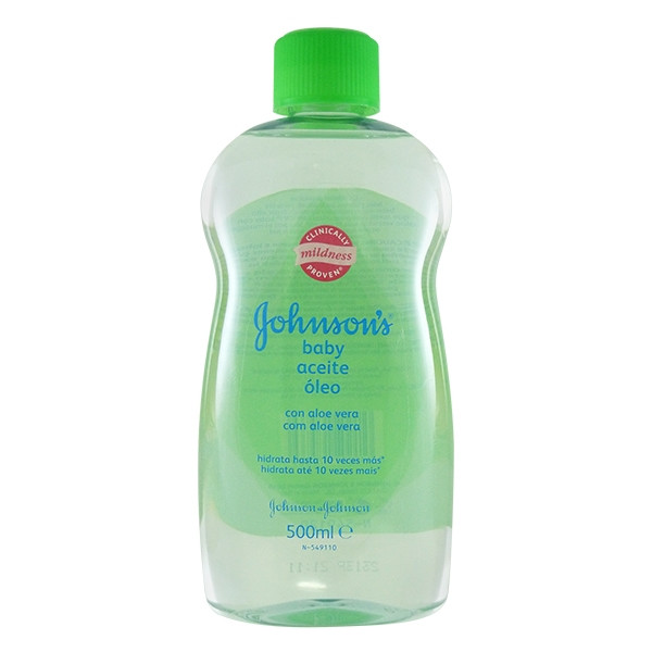 Babyolja 500ml | Johnson's Aloe Vera SJO00004 - 1