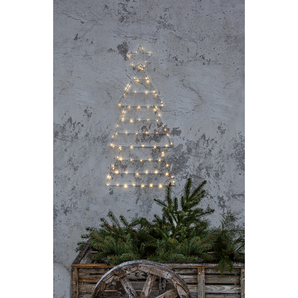 Juldekoration Silhouette Folde Julgran | 90cm | silver [Star Trading] 857-35 501866 - 4