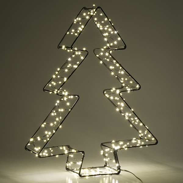 Julgran LED 36cm | extra varmvit & varmvit | svart [123ink] LDR07272 - 4