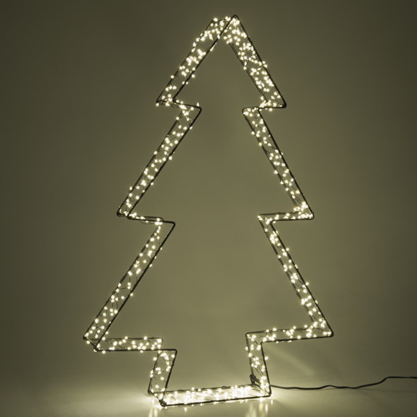 Julgran LED 56cm | extra varmvit & varmvit | svart [123ink] LDR07273 - 4