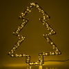 Julgran LED (batteridriven) 26cm | extra varmvit & varmvit | svart [123ink] LDR07286 - 3