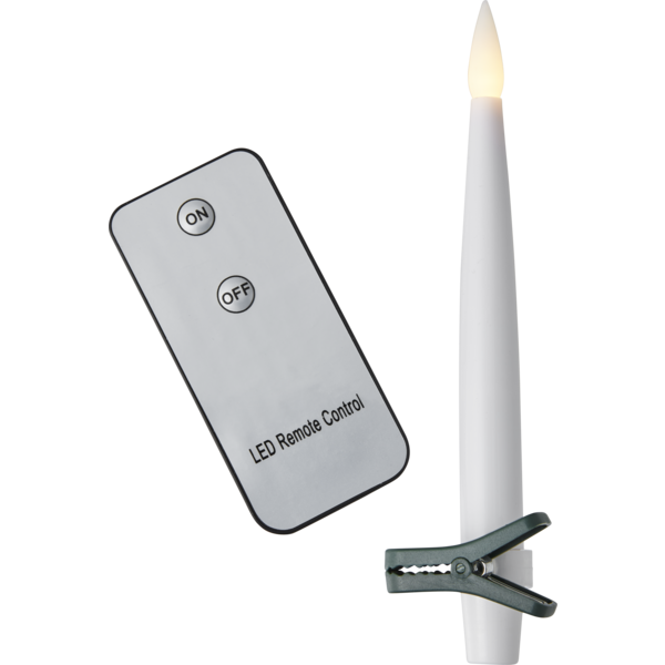 Julgransbelysning LED Antikljus Paulina | trådlösa | 10st [Star Trading] 064-65 361412 - 3