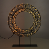 Julkrans på fot |  Ø28cm | svart [123ink] LDR07324 - 1
