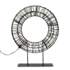 Julkrans på fot |  Ø28cm | svart [123ink] LDR07324 - 4