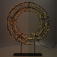 Julkrans på fot | Ø36cm | svart [123ink] LDR07325