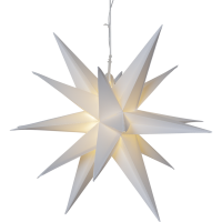 Julstjärna Alice för utomhusbruk | 57cm | vit [Star Trading] 505-10 361371
