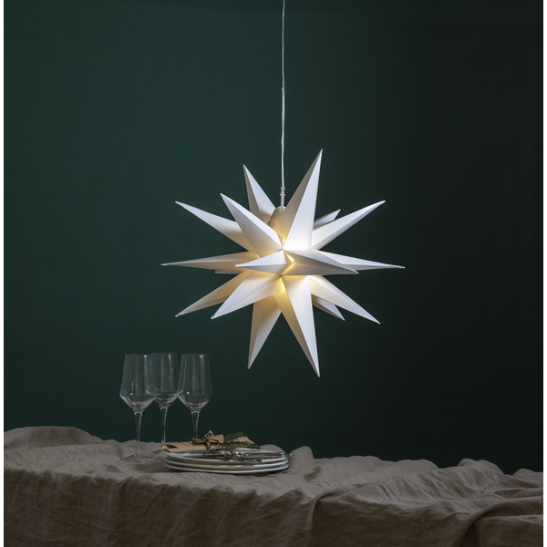 Julstjärna Alice för utomhusbruk | 57cm | vit [Star Trading] 505-10 361371 - 2