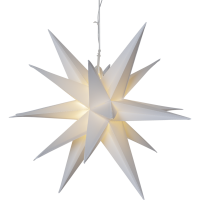 Julstjärna Alice för utomhusbruk | 57cm | vit 505-10 361371