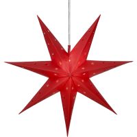 Julstjärna Alice för utomhusbruk | 60cm | röd [Star Trading] 505-03 361395