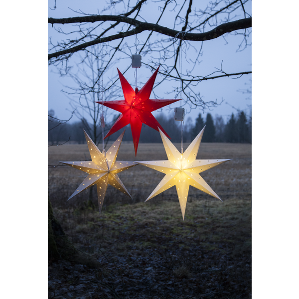 Julstjärna Alice för utomhusbruk | 60cm | röd [Star Trading] 505-03 361395 - 3