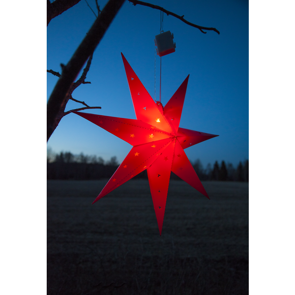 Julstjärna Alice för utomhusbruk | 60cm | röd [Star Trading] 505-03 361395 - 4