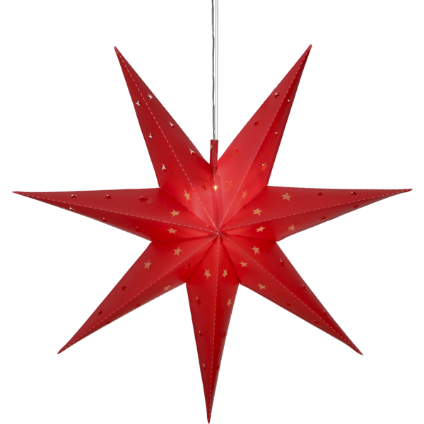 Julstjärna Alice för utomhusbruk | 60cm | röd 505-03 361395 - 1