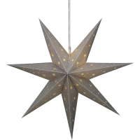 Julstjärna Alice för utomhusbruk | 60cm | silver 505-02 361394