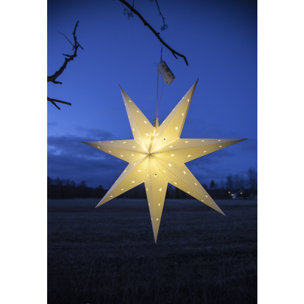 Julstjärna Alice för utomhusbruk | 60cm | vit [Star Trading] 505-01 361393 - 3
