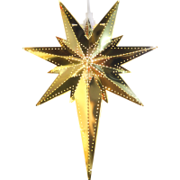Julstjärna av metall | 35cm | Betlehem mässing 711-00 500680
