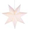 Julstjärna av papper | 34cm | vit