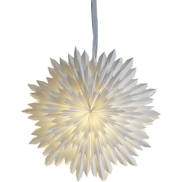 Julstjärna av papper | 50cm | Ice Vit [Star Trading] 501-71-1 500682 - 1