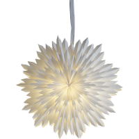 Julstjärna av papper | 50cm | Ice Vit [Star Trading] 501-71-1 500682