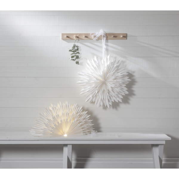 Julstjärna av papper | 50cm | Ice Vit [Star Trading] 501-71-1 500682 - 5