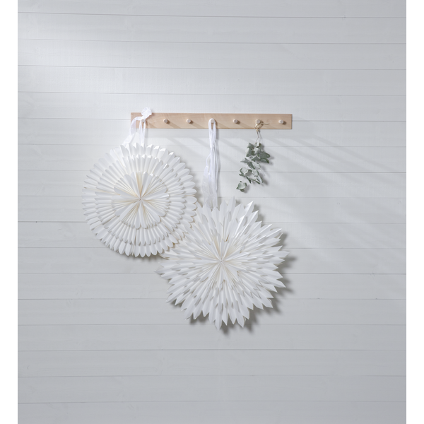 Julstjärna av papper | 50cm | Ice Vit [Star Trading] 501-71-1 500682 - 6