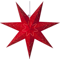 Julstjärna av papper | 51cm | Sensys Röd [Star Trading] 231-47-1 500684