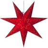 Julstjärna av papper | 51cm | Sensys Röd