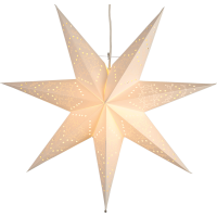 Julstjärna av papper | 51cm | Sensys Vit [Star Trading] 231-19 500685