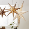 Julstjärna av papper | 63cm | Decorus Vit 501-17 500686 - 2