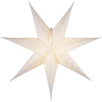 Julstjärna av papper | 63cm | Decorus Vit 501-17 500686
