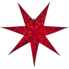 Julstjärna av papper | 63cm | röd