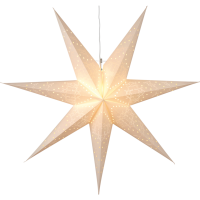 Julstjärna av papper | 70cm | Sensys Vit [Star Trading] 231-20 500683
