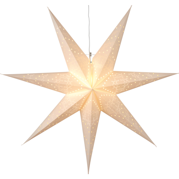 Julstjärna av papper | 70cm | Sensys Vit 231-20 500683 - 1